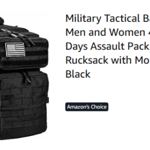 Military Tactical Backpack for Men and Women