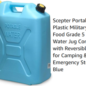 Scepter Portable Plastic Container